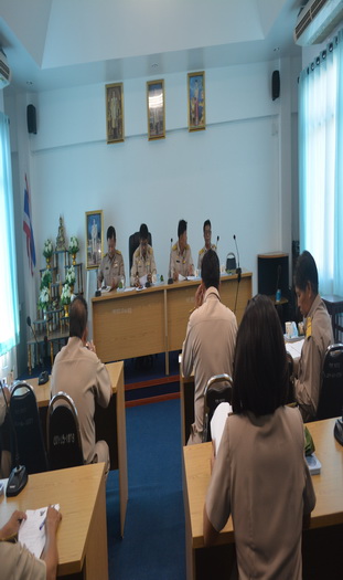 รูปภาพกิจกรรมประชุมสภาเทศบาลตำบลหงาว